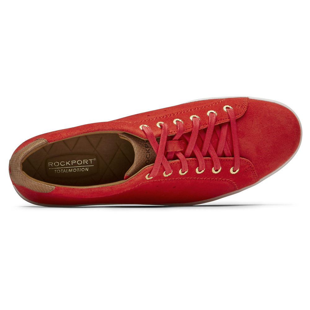 Rockport Sneakers For Mens Red - Total Motion Lite Ltd Lace-To-Toes - OL0163459